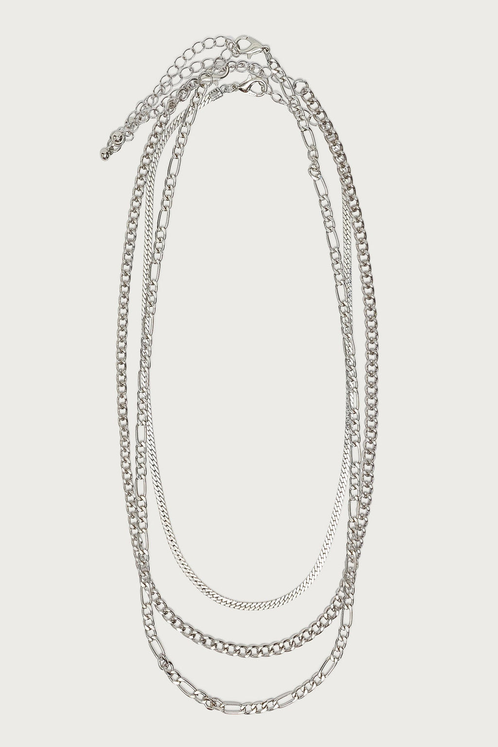 Chain Link Necklace Set