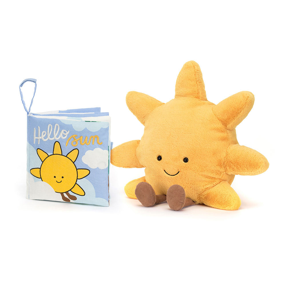Hello Sun Fabric Book And Amuseables Sun Medium