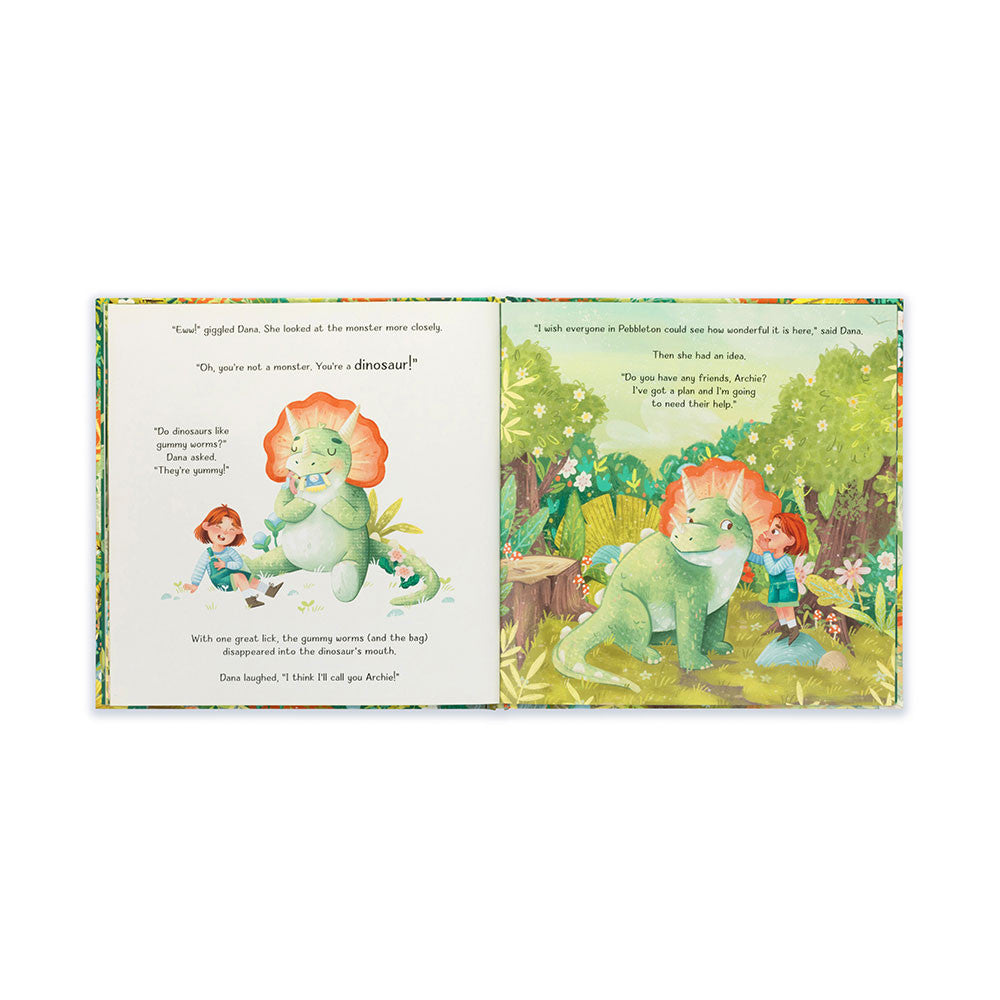 Archie, My Dinosaur Friend Book And Archie Dinosaur