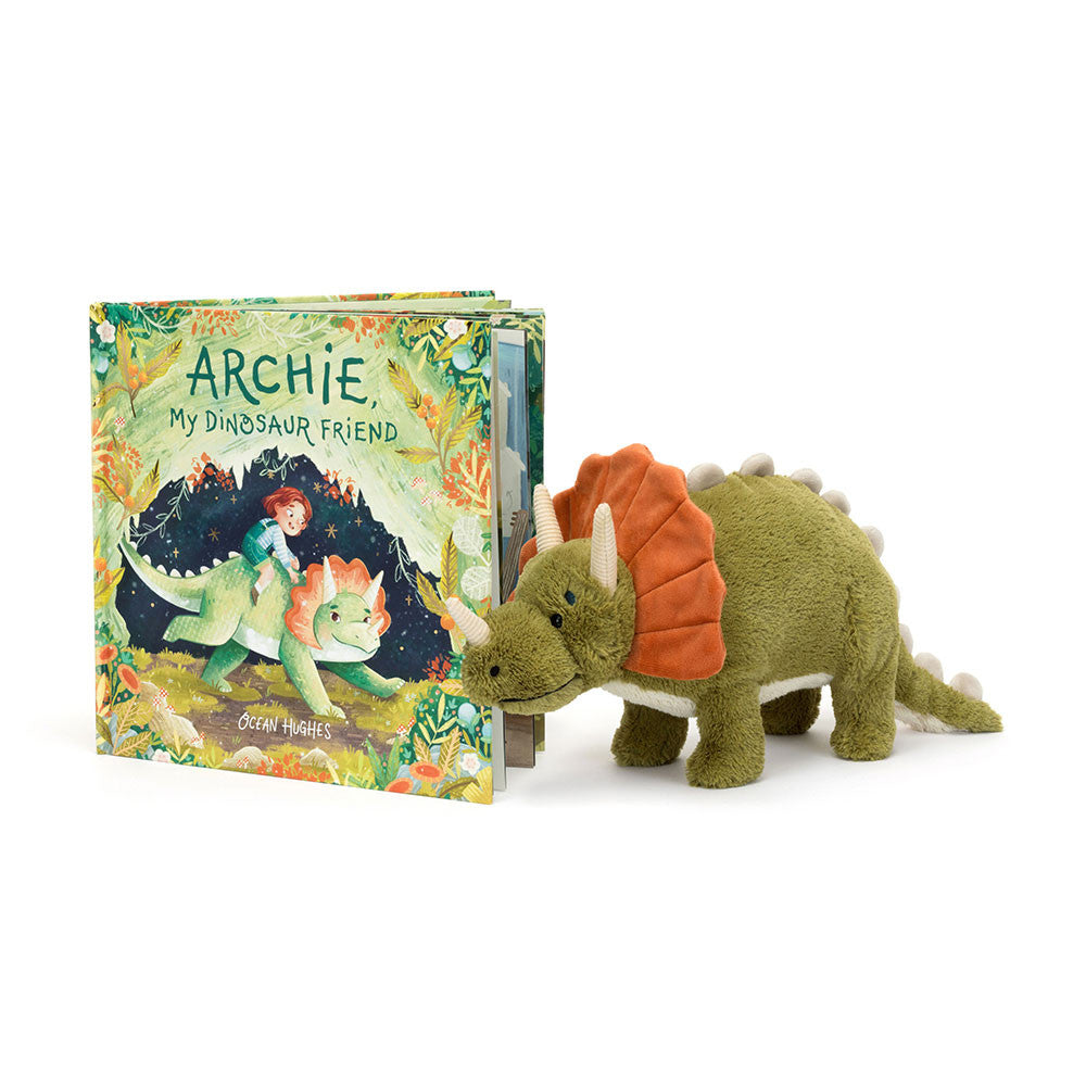 Archie, My Dinosaur Friend Book And Archie Dinosaur