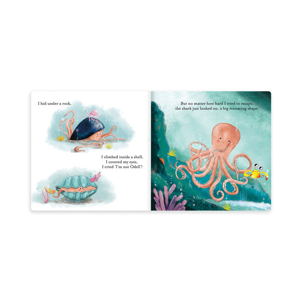 Odell, The Fearless Octopus Book And Odell Octopus Little