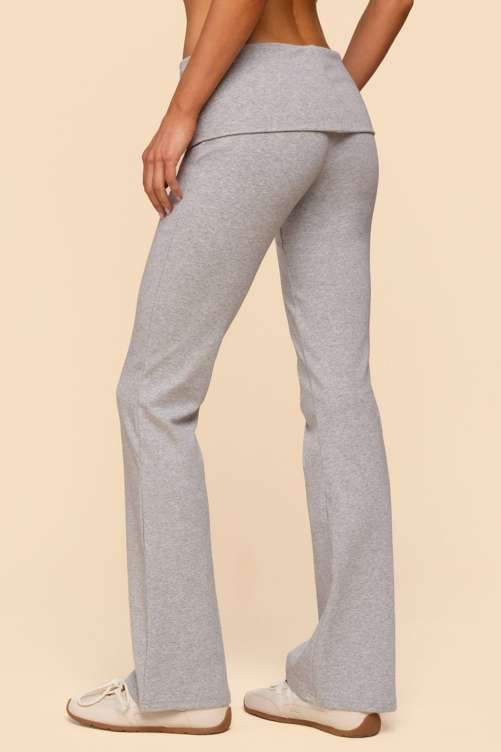 Ivanne Foldover Flared Trousers